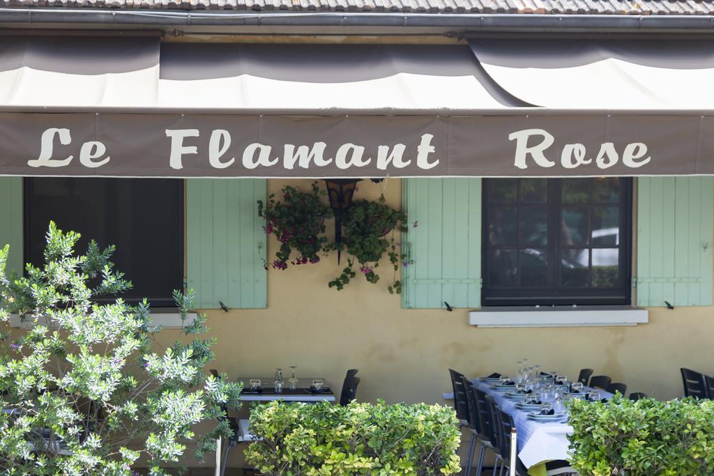 Logis Hotel Restaurant Le Flamant Rose Camargue Albaron Buitenkant foto