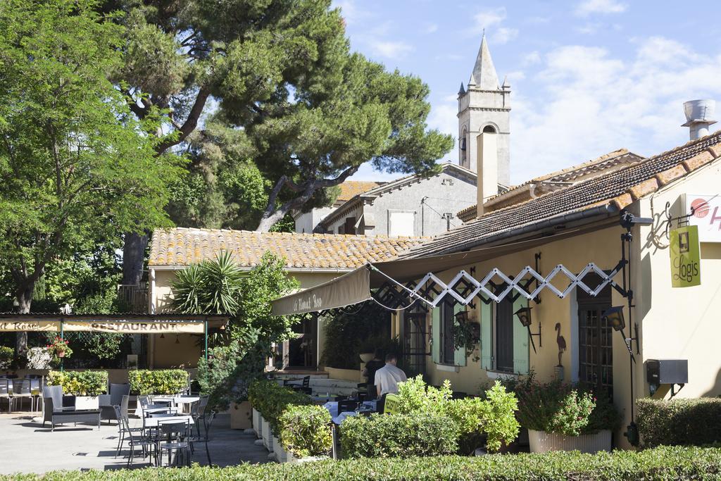 Logis Hotel Restaurant Le Flamant Rose Camargue Albaron Buitenkant foto
