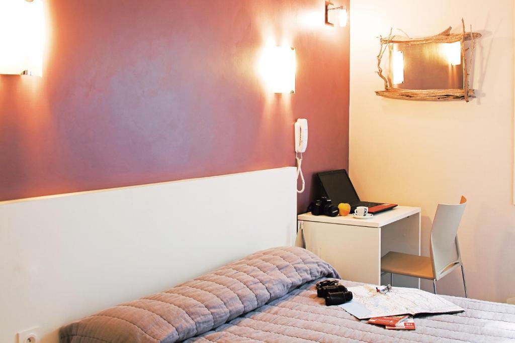 Logis Hotel Restaurant Le Flamant Rose Camargue Albaron Kamer foto